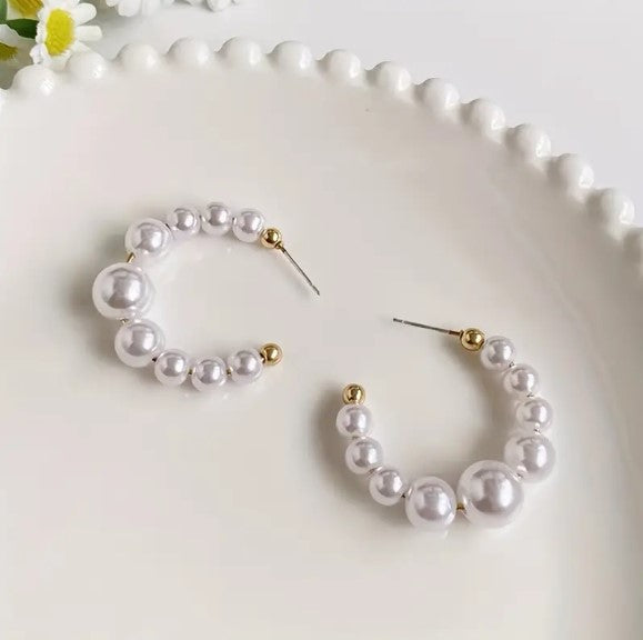 Big Pearl Energy Earrings