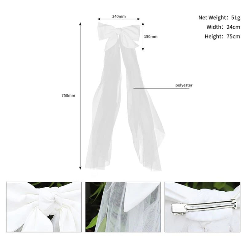 The Victoria Bow Veil