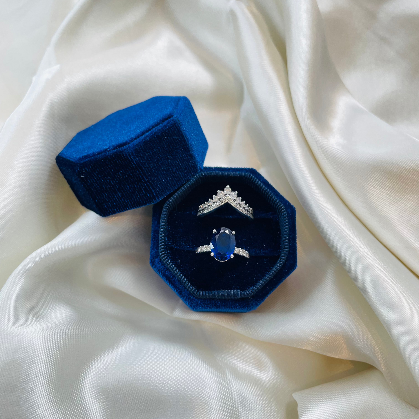 Hexagon Luxe Ring Box